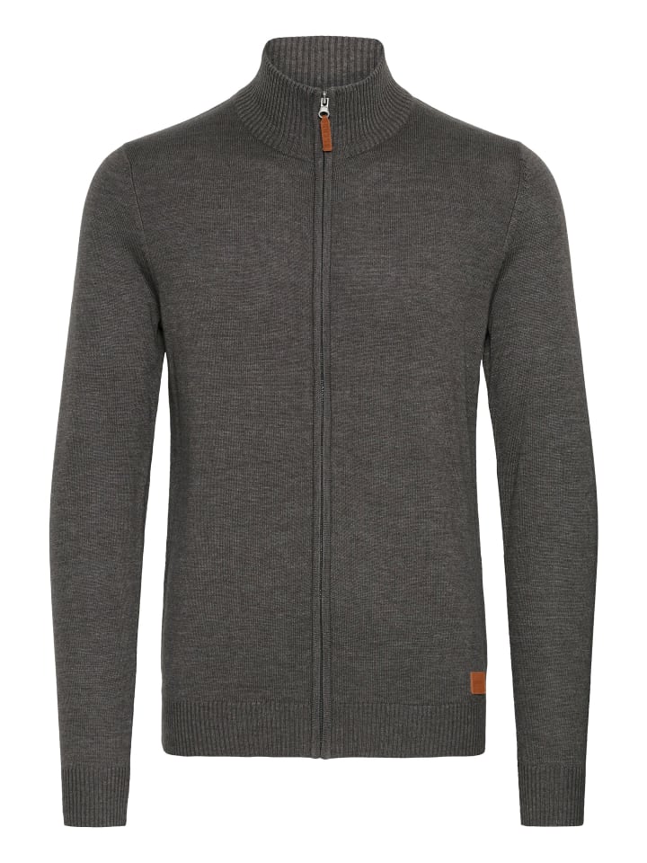 BLEND Strickjacke BHNorman 20704789ME Cardigan mit Reißverschluss in Grau günstig kaufen XXL