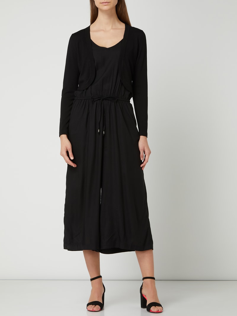 Bolero mit Schalkragen Modell 'ASTRID' in schwarz