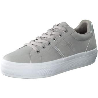 s.Oliver Plateau Sneaker in grau