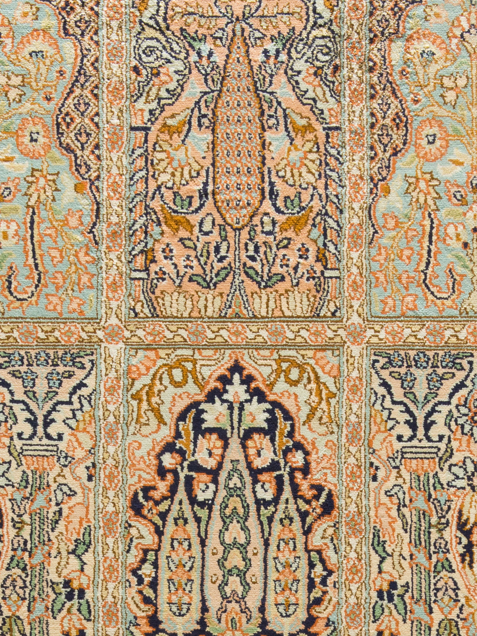 Kaschmir Seide 18/18 ca. 153 x 218 cm, Unikat / Einzelstück