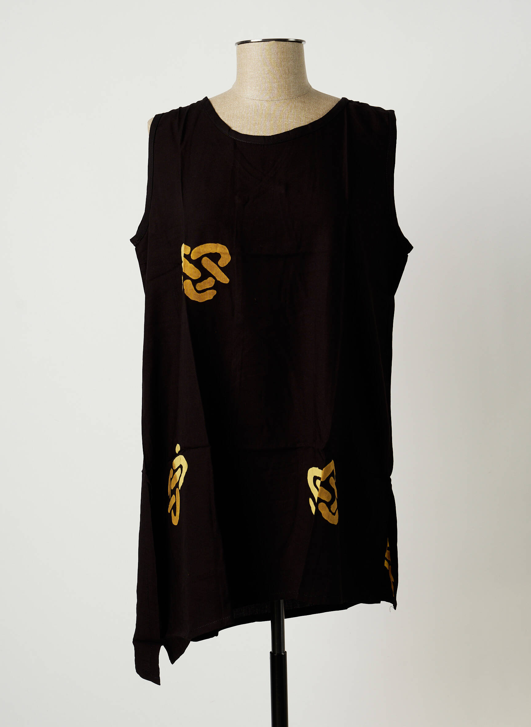 Dou Dou S Tuniquesansmanche Femme couleur noir