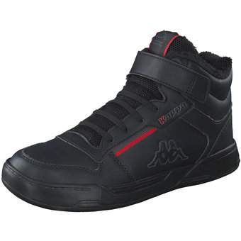 Kappa Mangan II Ice Wintersneaker in schwarz
