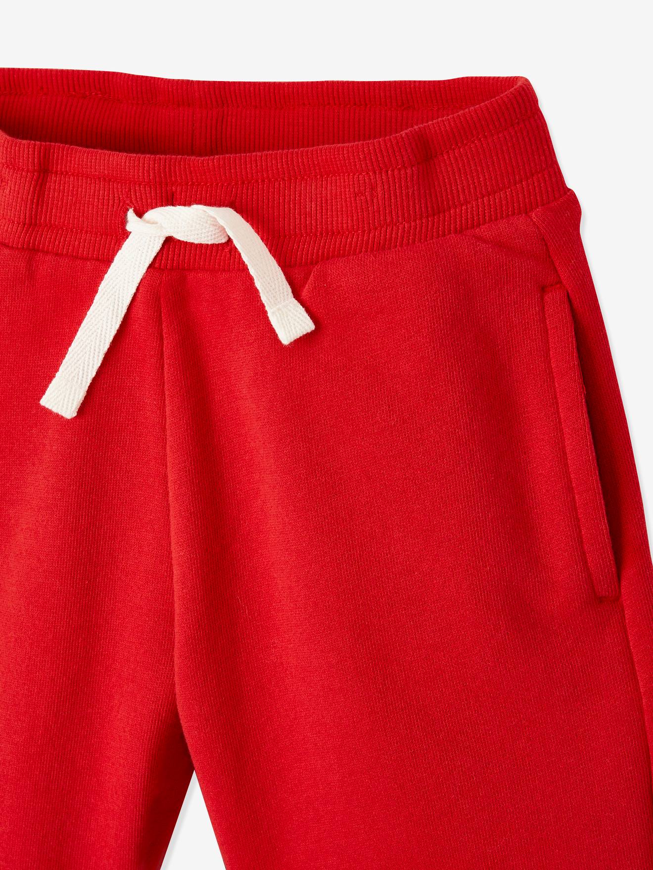 Vertbaudet 2er-Pack Jungen Sweat-Shorts BASIC Oeko-Tex - rot+nachtblau