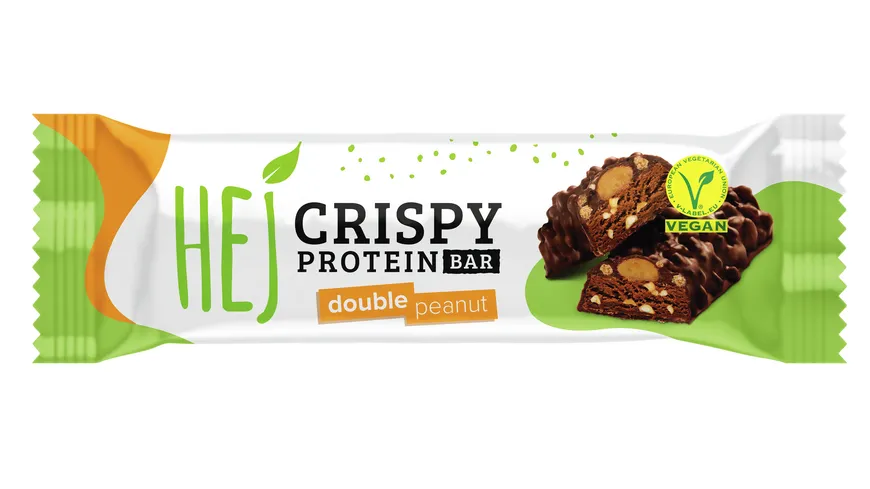 HEJ® Crispy Protein Bar Double Peanut 45 g