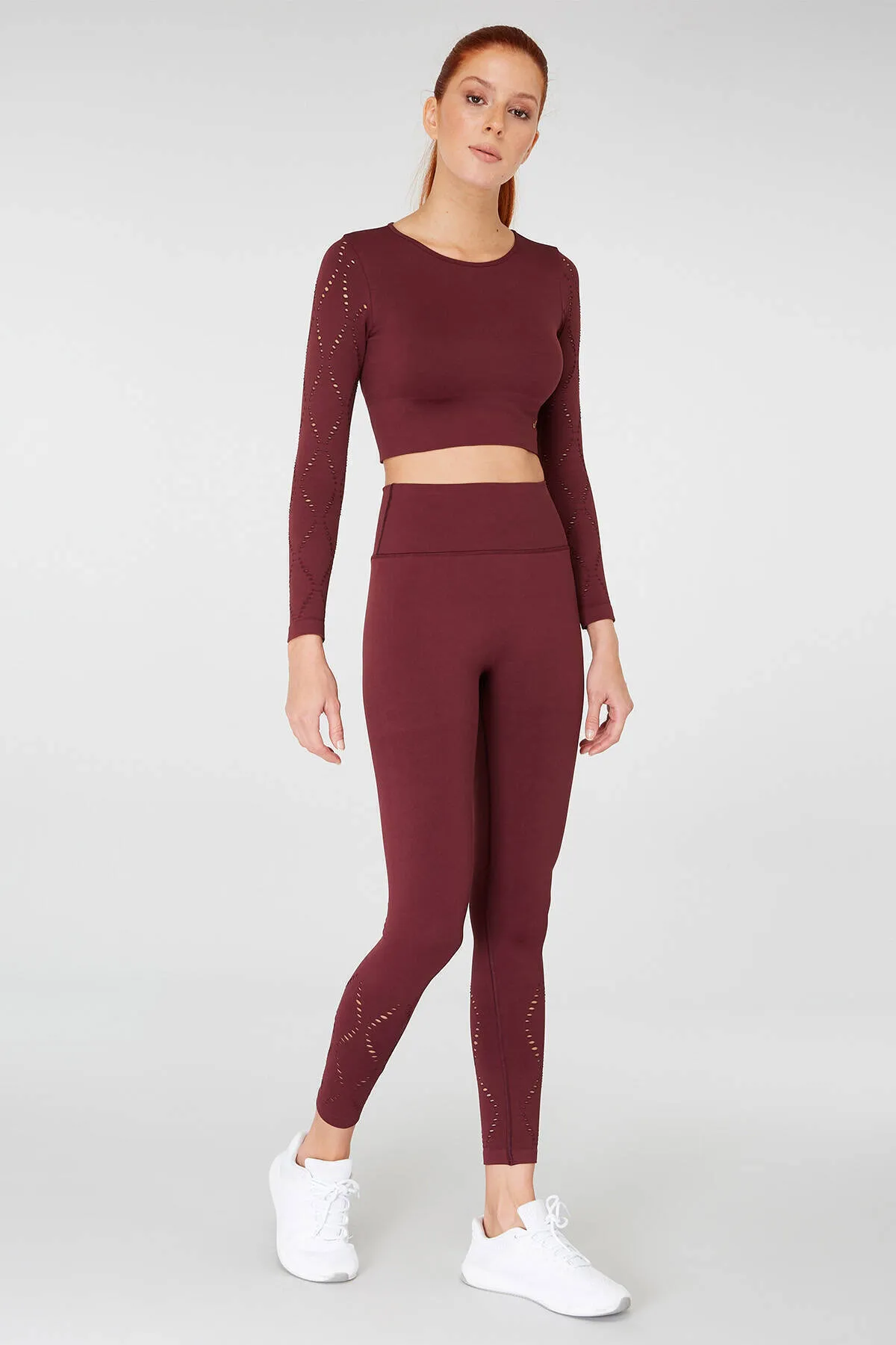 Jerf  Naples-Leggings Econyl Claret Red