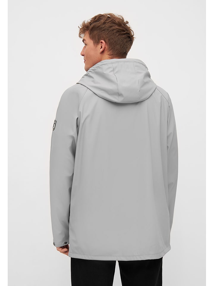 Derbe Regenjacke in Grau günstig kaufen