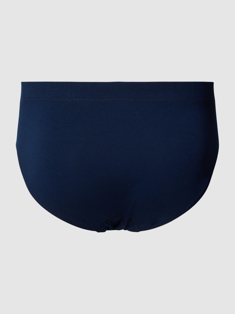 Slip mit elastischem Bund im 3er-Pack in marineblau