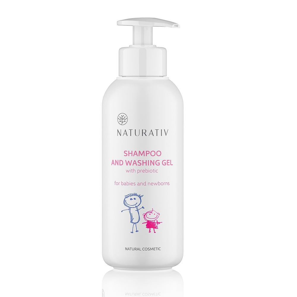 naturativ Shampoo and Washing Gel for Babies and Newborns Shampooing et gel lavant pour cheveux