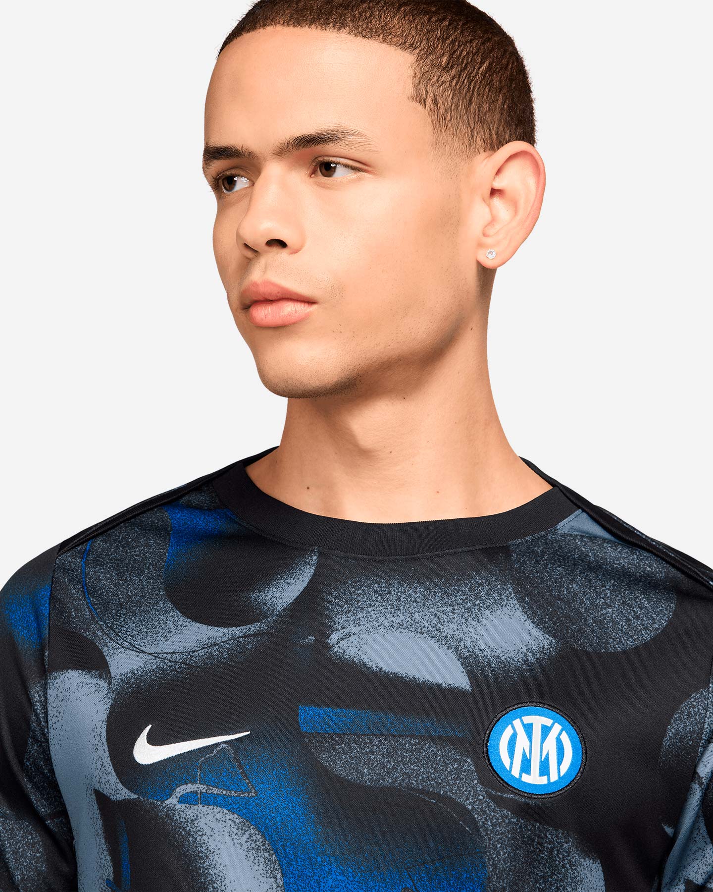 Nike Inter 24-25 Officiel Fodboldtrøje Før Kamp M FN9651-011