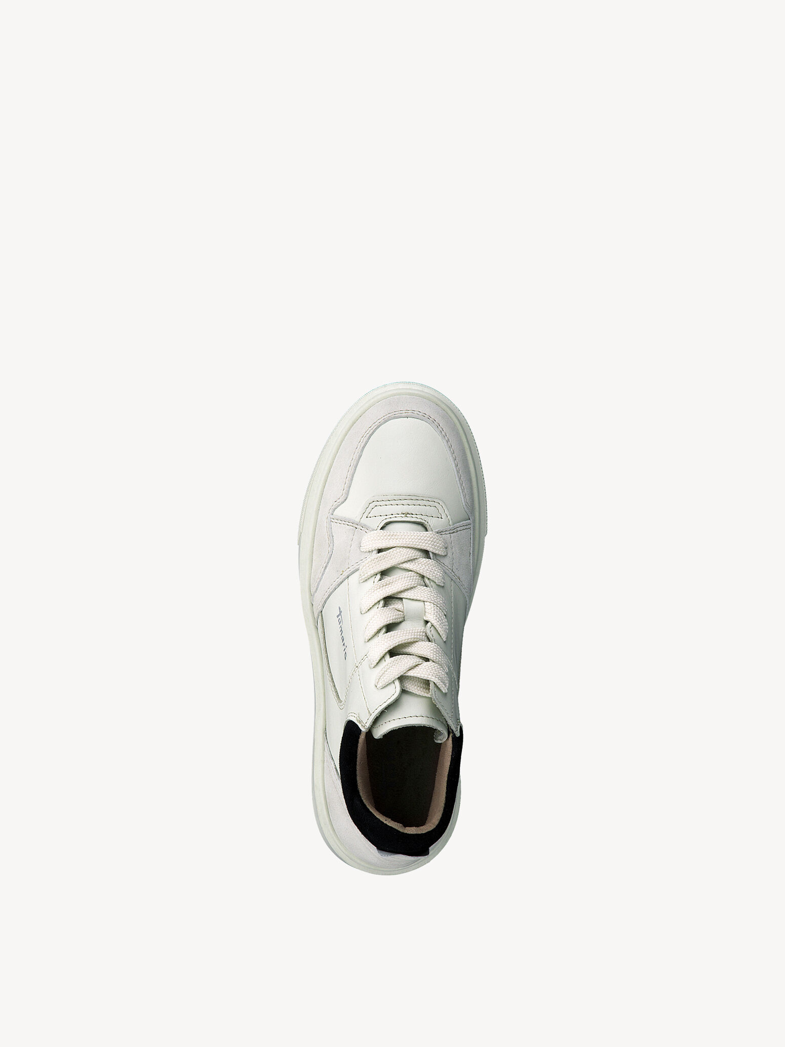 Basket en cuir - beige