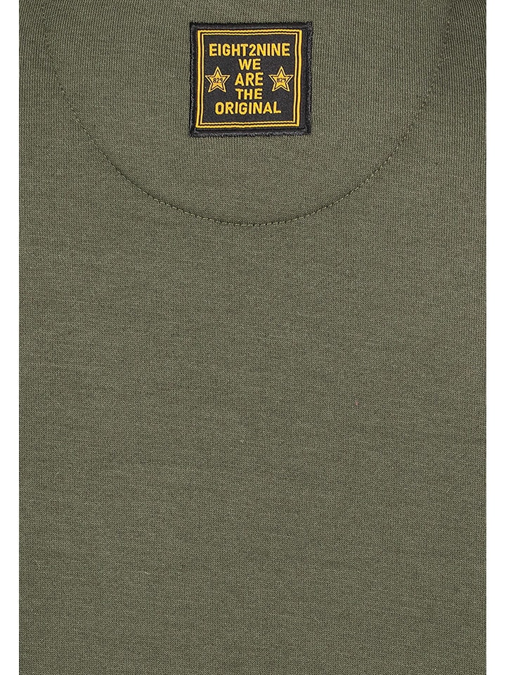 Eight2Nine Sweatshirt in Khaki günstig kaufen