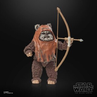 Star Wars Episode VI 40th Anniversary Black Series Actionfigur Wicket 15 cm