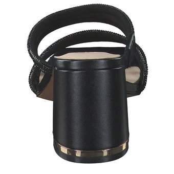 La Strada Pantolette in schwarz