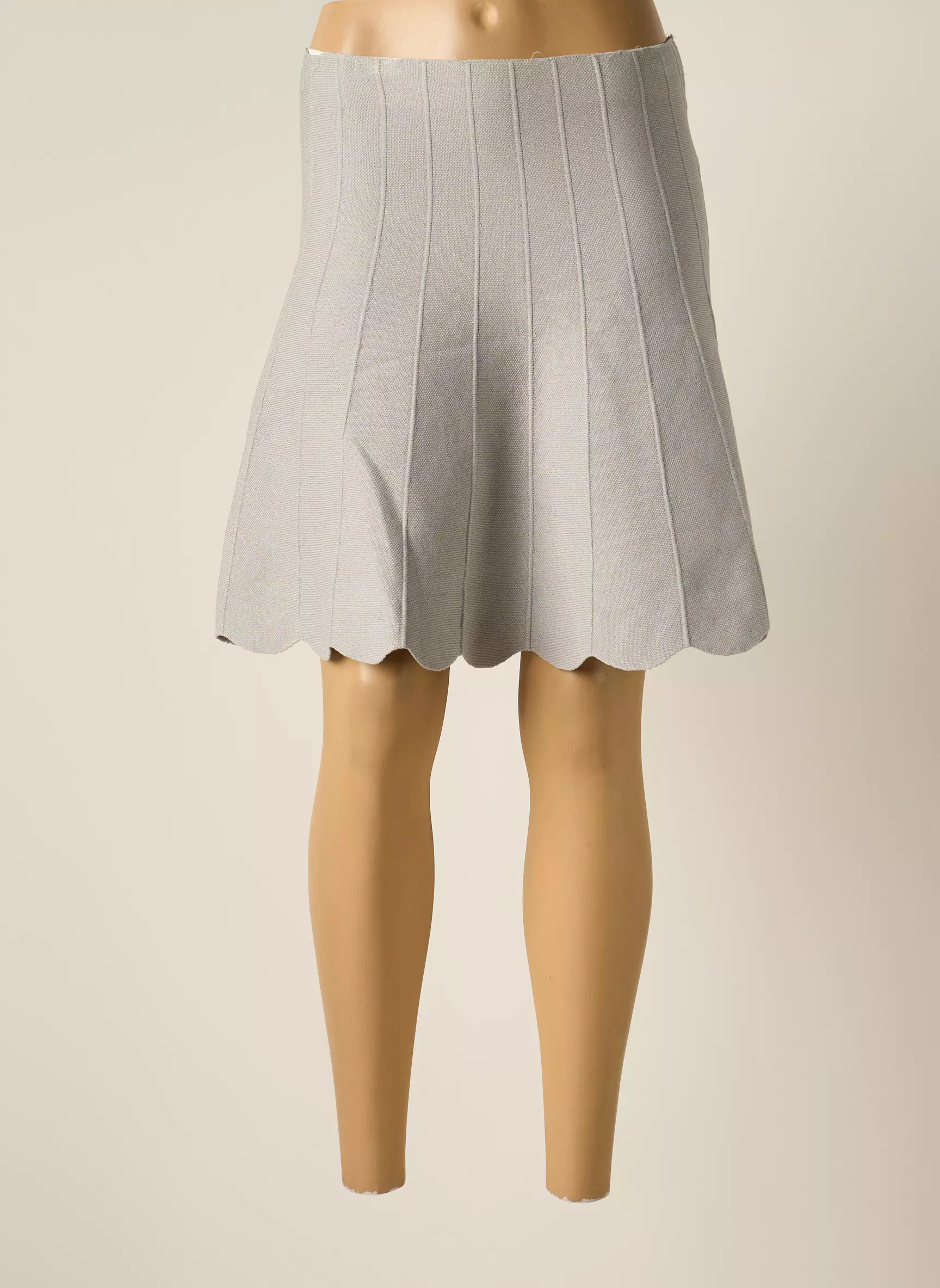 Yu Me Jupes Courtes Femme couleur gris