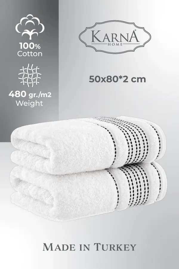 KARNA  LADİN 50X90 HAND-GESICHTSHANDTUCH, 2ER-SET
