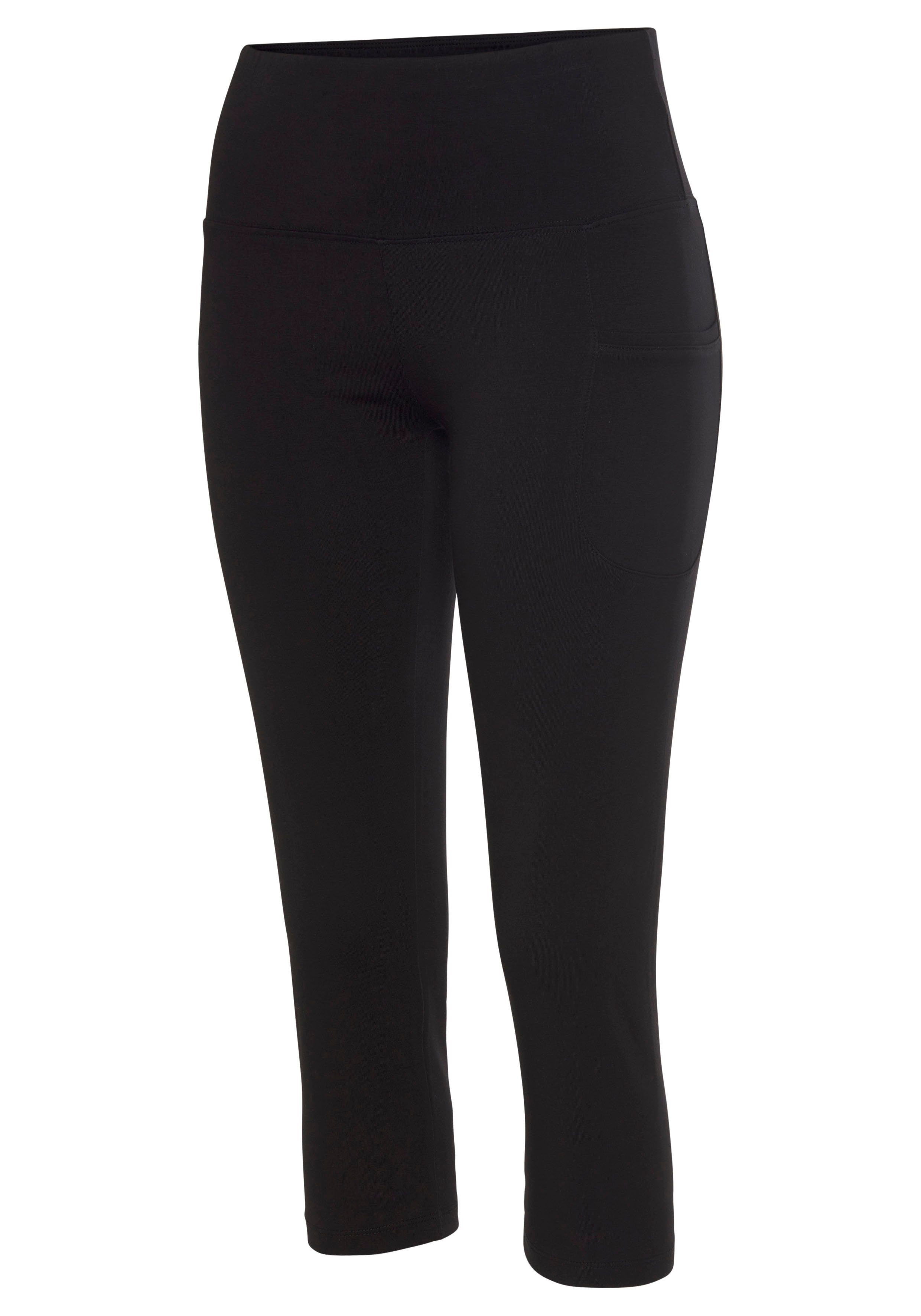 LASCANA ACTIVE 3/4-Leggings mit Handytasche, Loungewear
