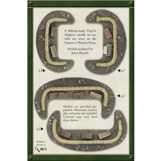 Sandbag Implacements (dug-in-markers x8)