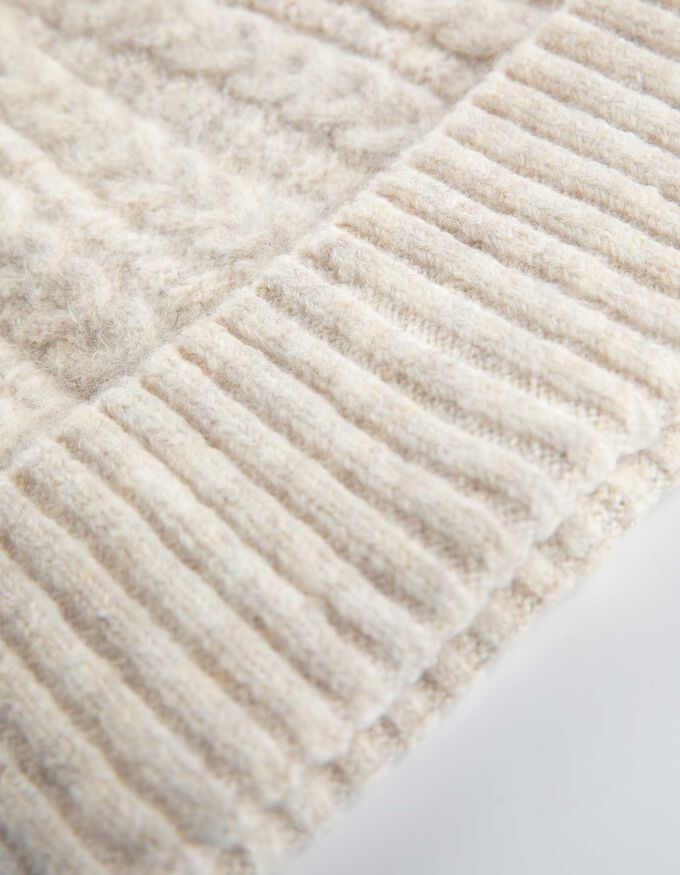Strickmütze - Woll-Optik
