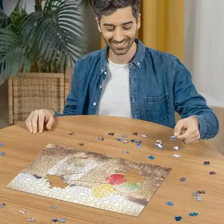 Puzzle 500 Teile - Luftballonparty