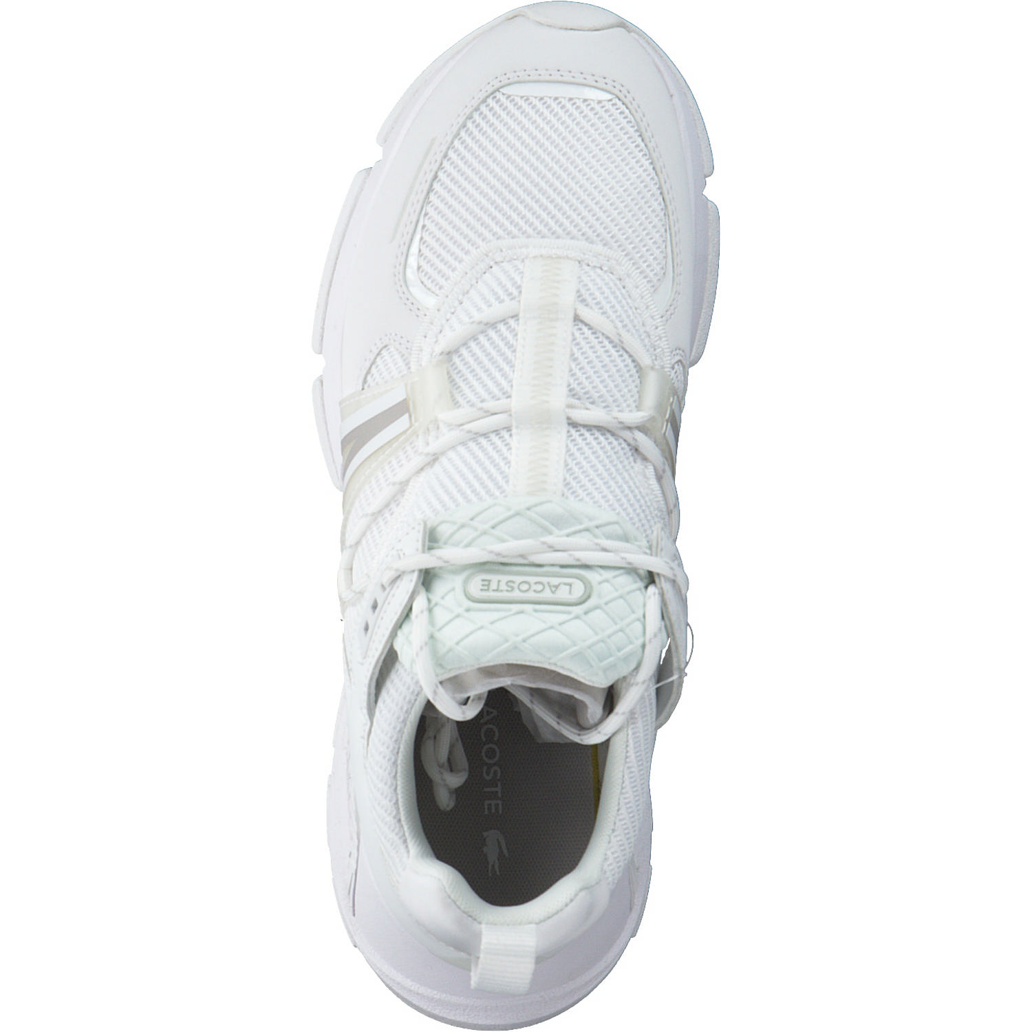 Lacoste L003 43SFA0062, Sneakers Low, Damen, Weiß