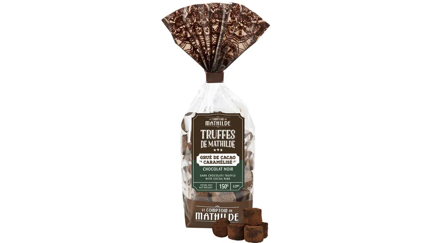 Le Comptoir de Mathilde Bittere Schoko Trüffel 150 g