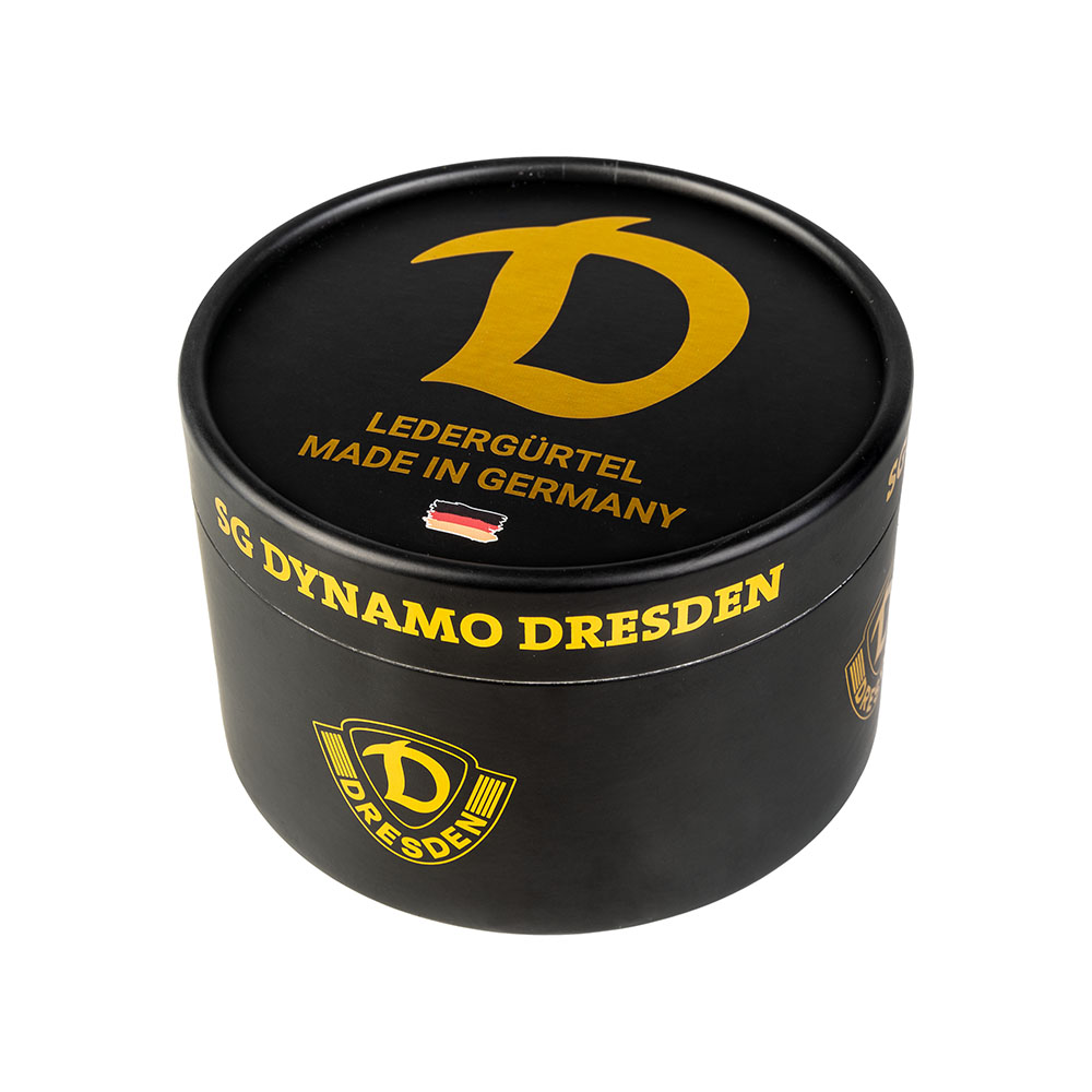 Ledergürtel DYNAMO schwarz
