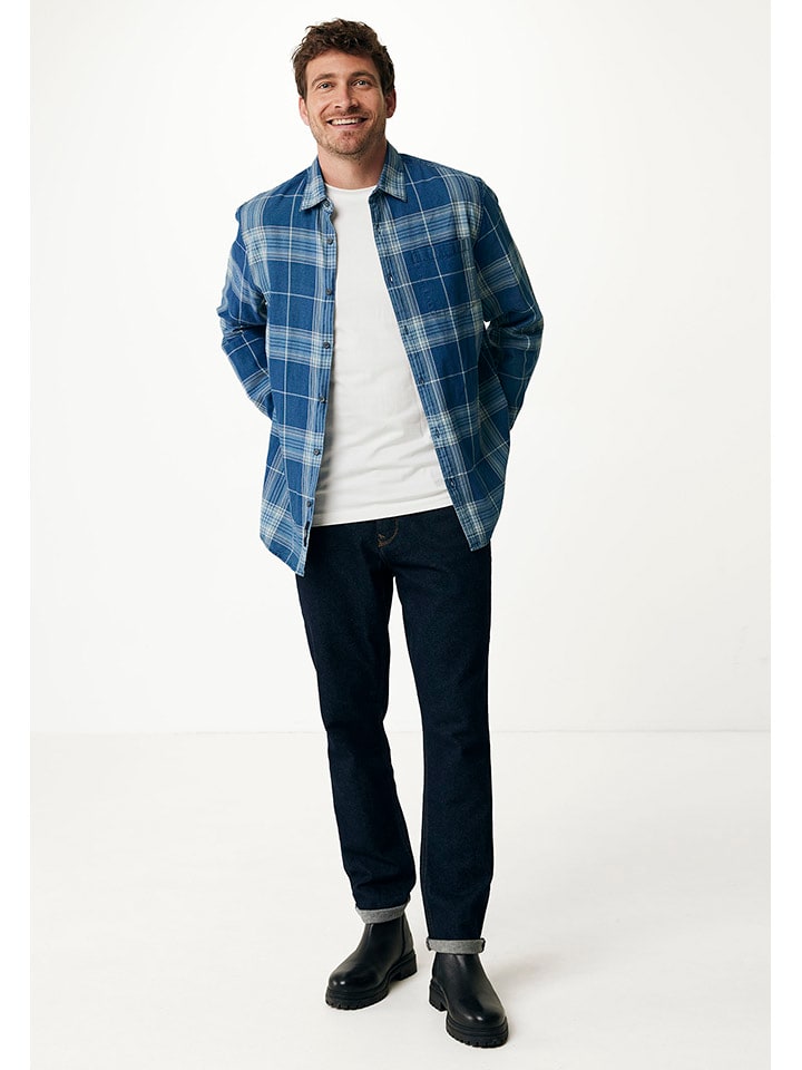Mexx Hemd in Blau günstig kaufen