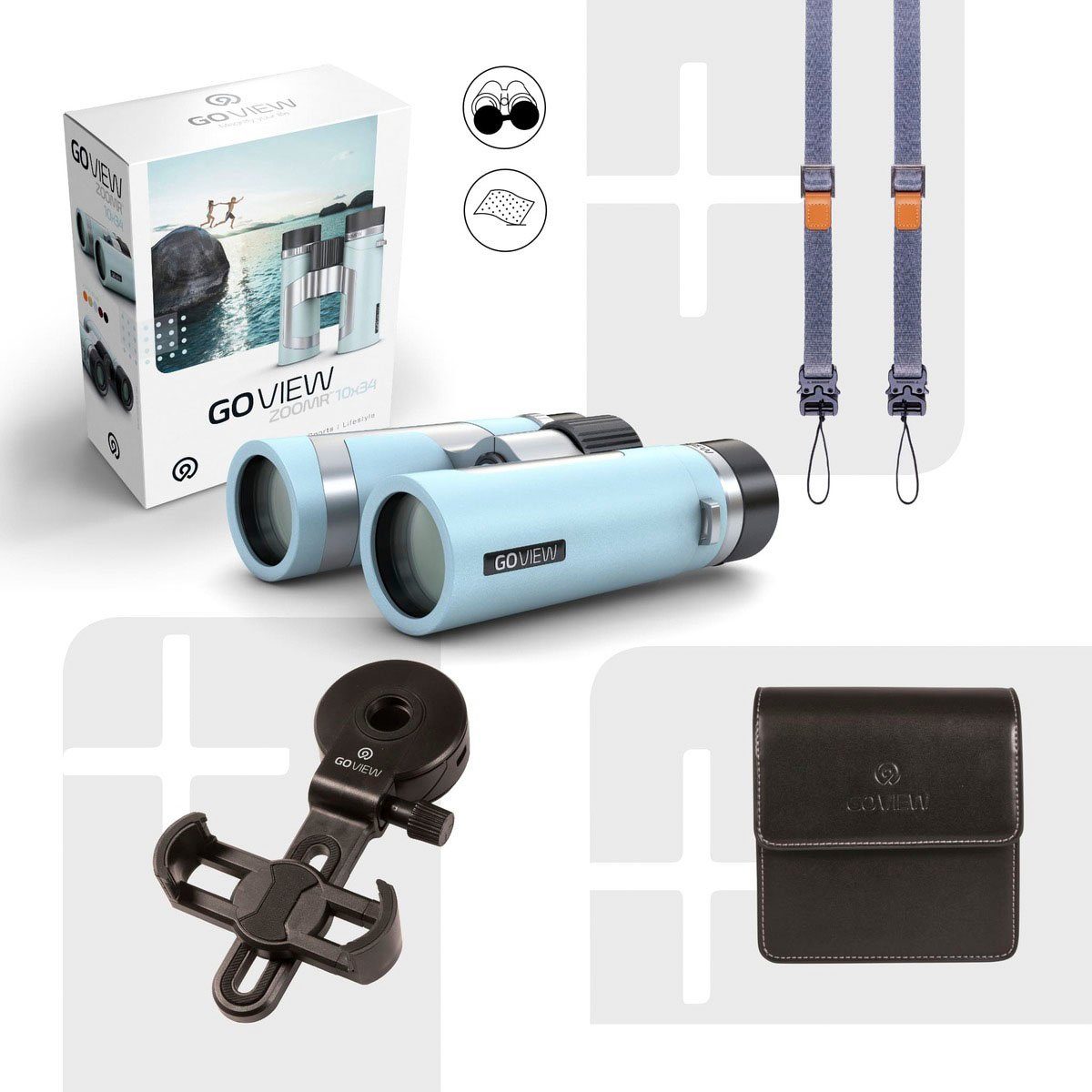 GoView ZOOMR 10x34 Fernglas