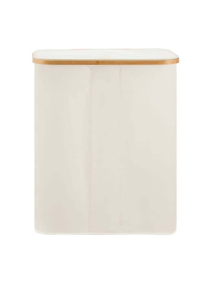 en.casa Wäschekorb Rusko in Beige (H)69cm (B)57cm (T)37cm (V)140l günstig kaufen onesize