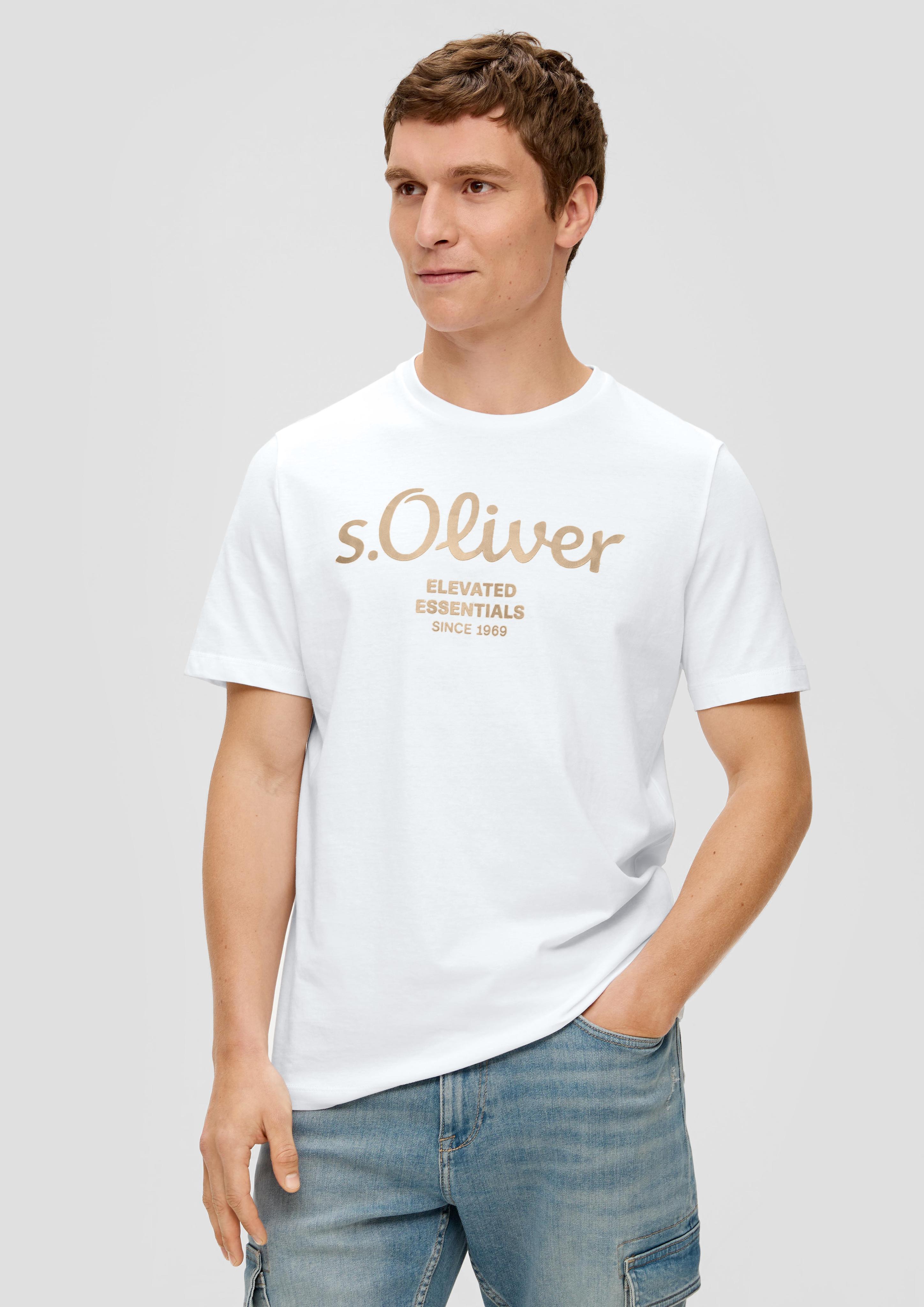 T-Shirt mit Frontprint  2141458-01D2