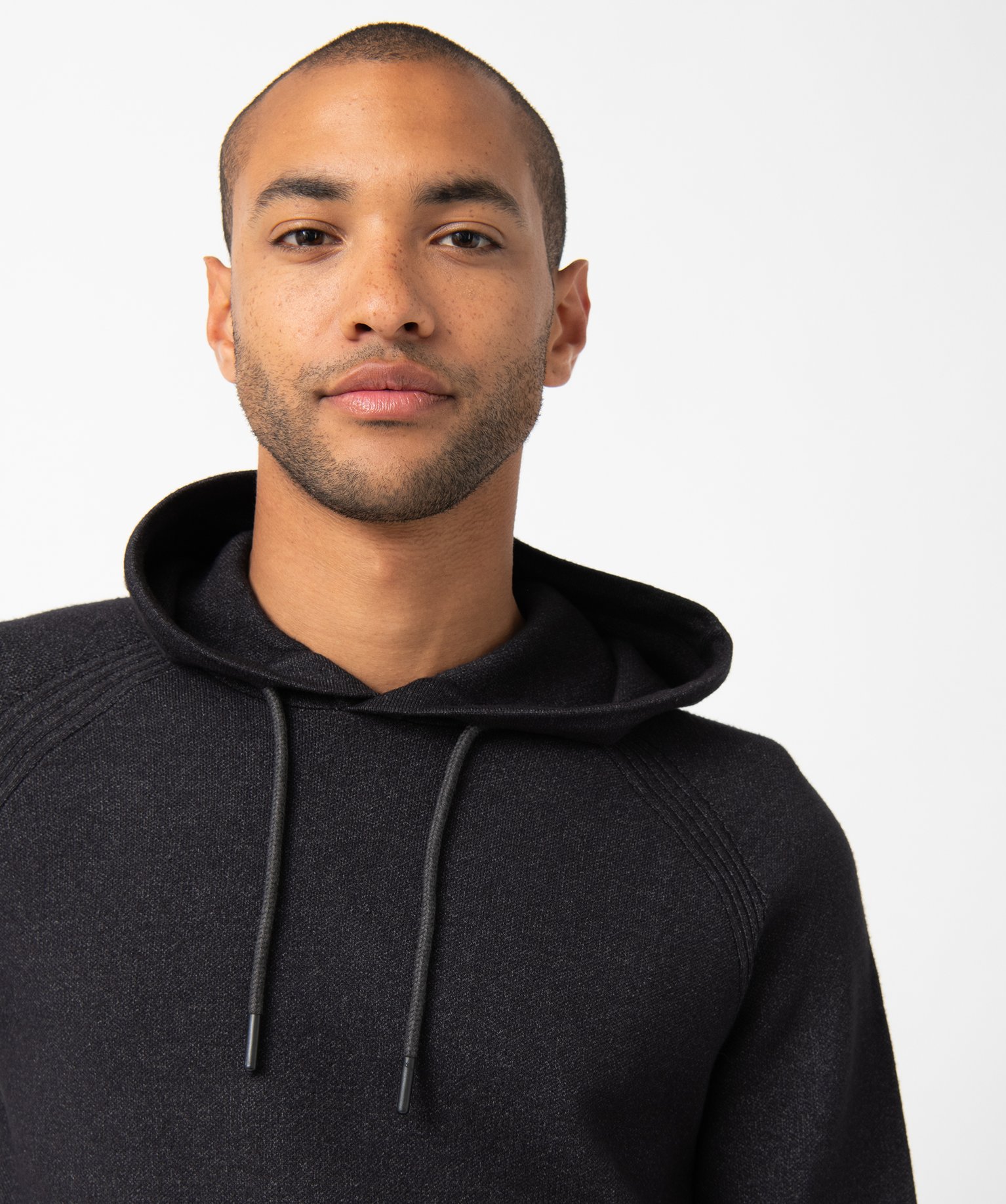 Pull homme à capuche esprit sweat gris fonce | GEMO