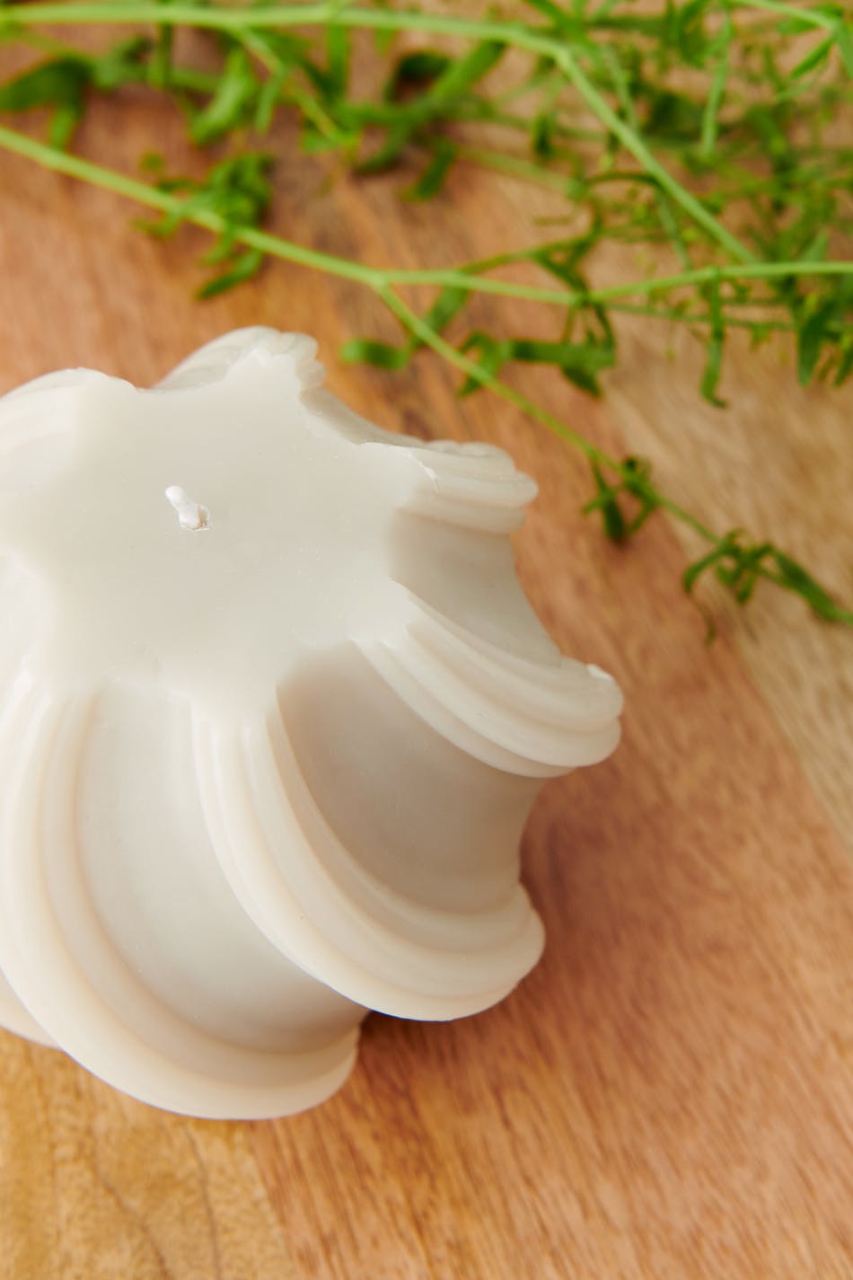 Swirl candle