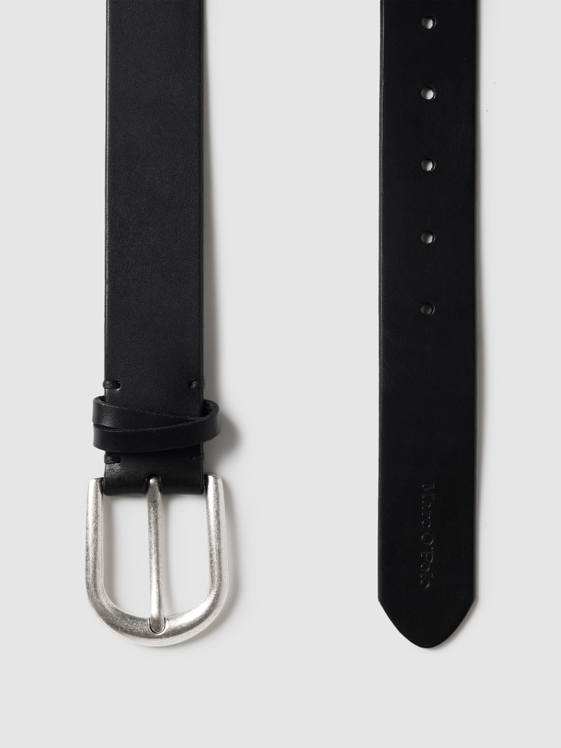Gürtel mit Label-Details in schwarz