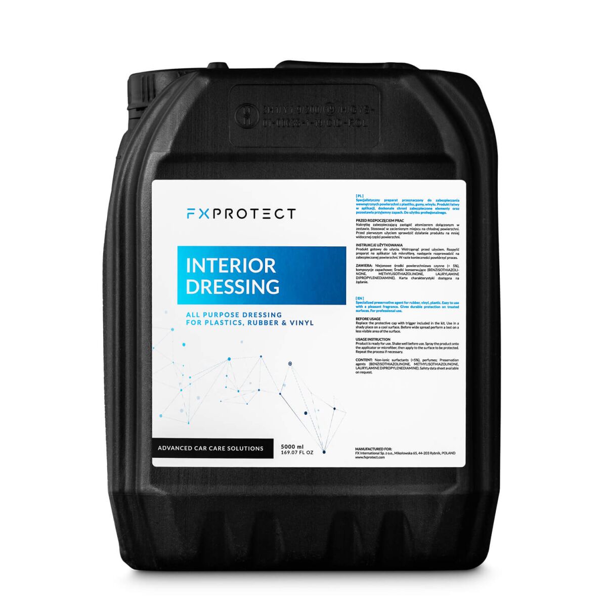 FX Protect Interior Dressing Kunststoffpflege 5L