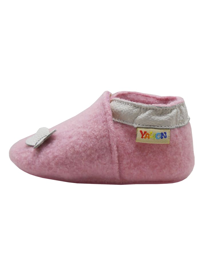 Yalion Leder-Krabbelschuhe 