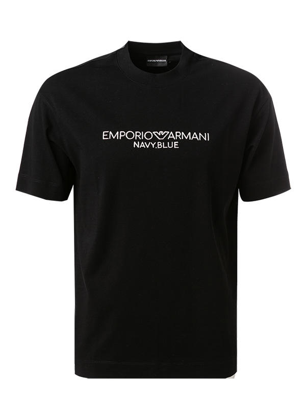 EMPORIO ARMANI, T-Shirt, Baumwolle, schwarz