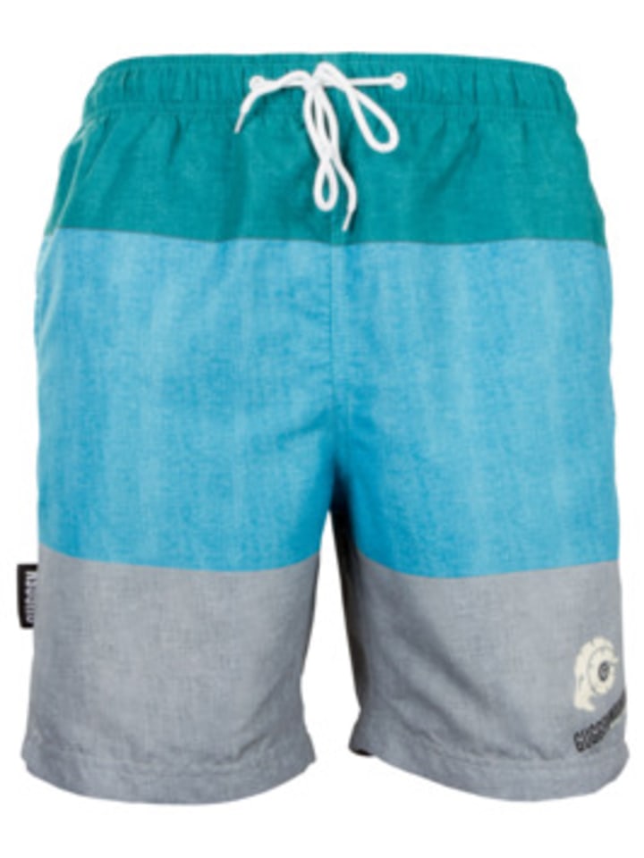 GUGGEN MOUNTAIN Badehose für Herren in grün in blau günstig kaufen XXL