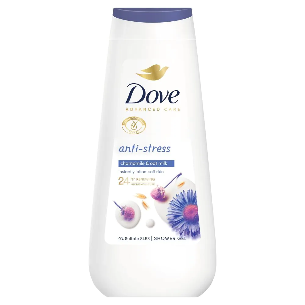 Dove Advanced Care антистресни гел за туширање