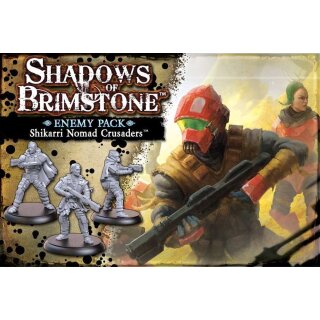 Shadows of Brimstone: Enemy Pack – Shikarri Nomad Crusaders (EN)