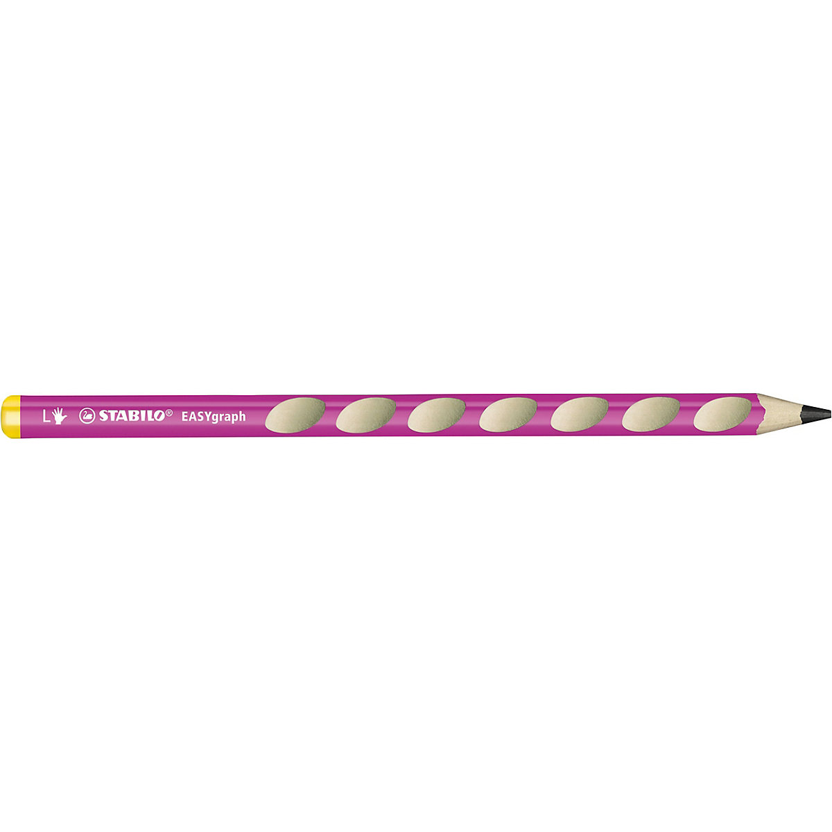 Dreikant-Bleistift EASYgraph Start Set Linkshänder pink, 3-tlg.