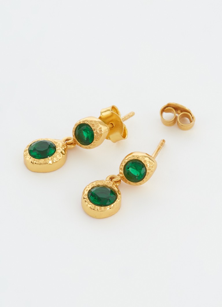 Shyla London Odessa gold plated stud earrings