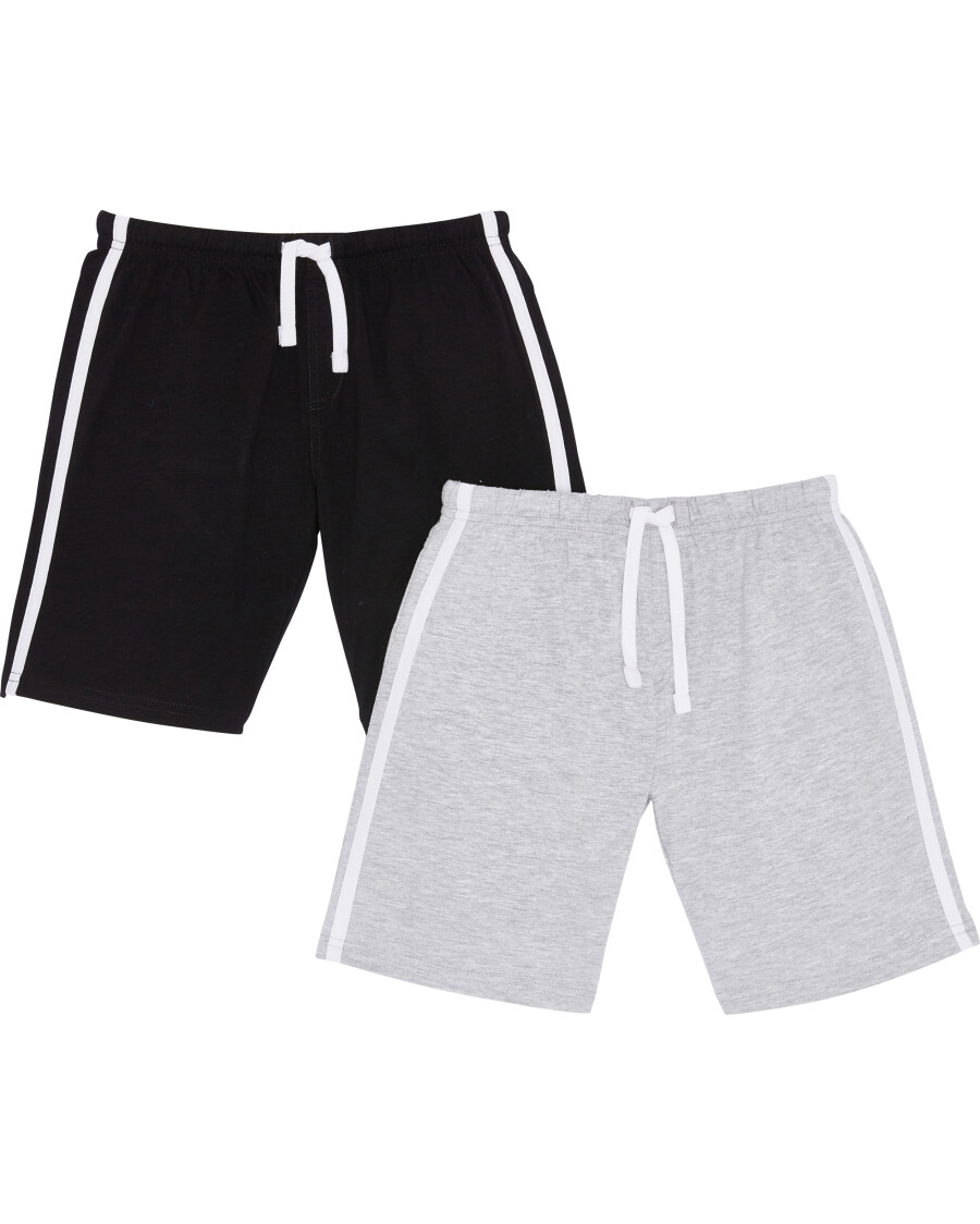 Shorts mit Seitenstreifen
