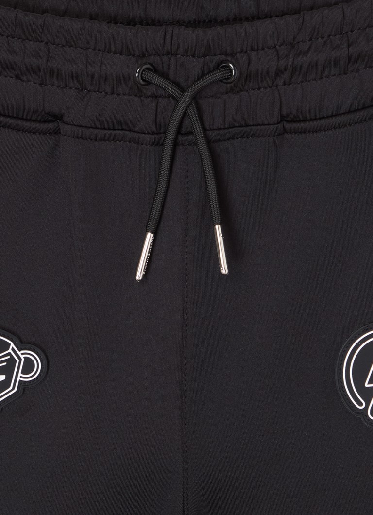 Pantaloni de trening Black Bananas slim fit cu buzunare cu fermoar și logo