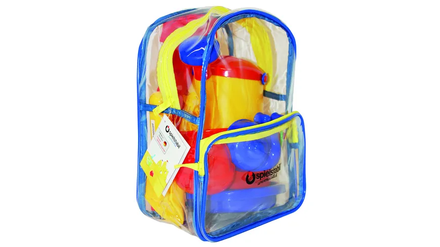 spielstabil Sand-Set classic 6-teilig im Rucksack