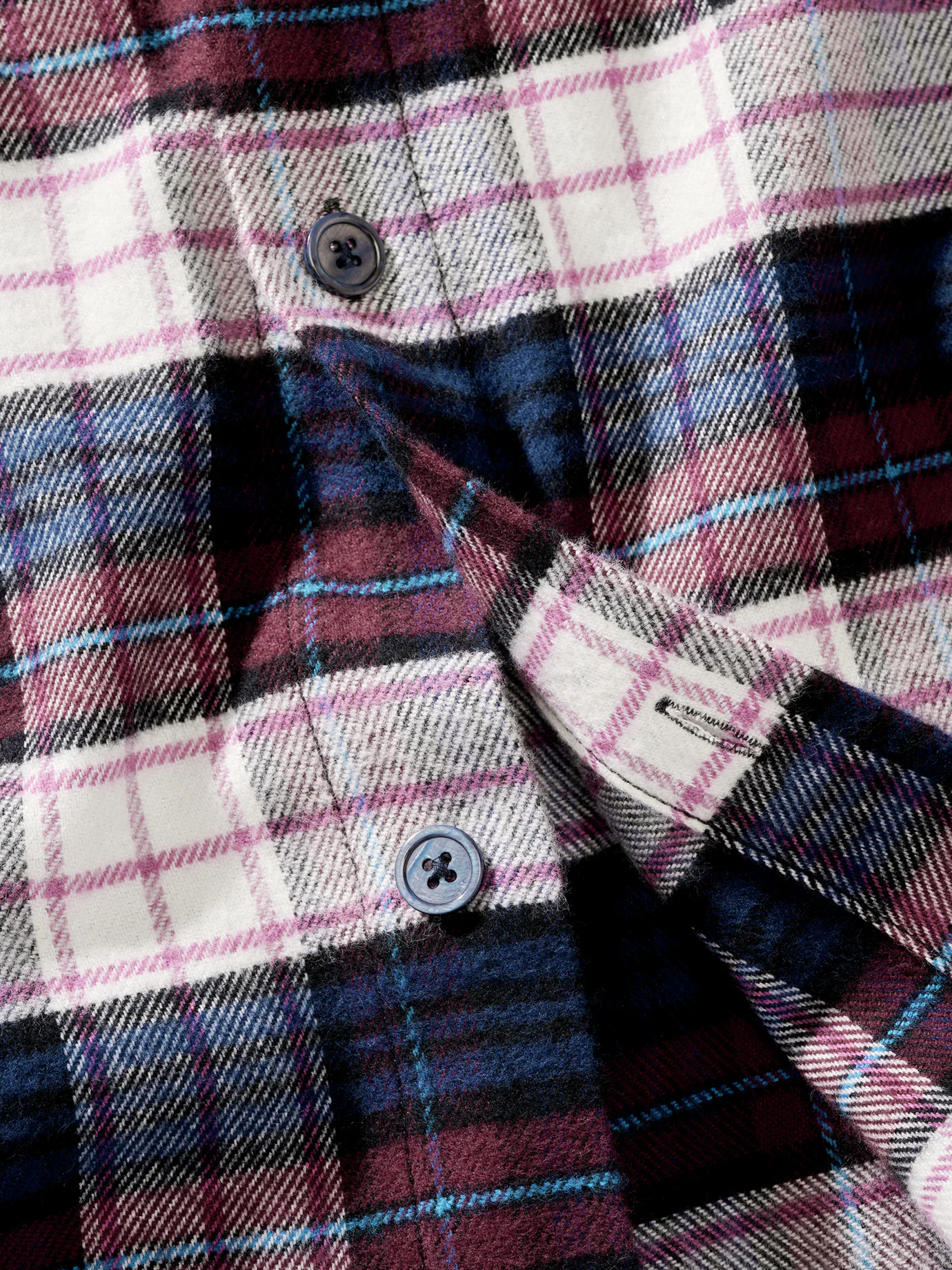 Beerenstarkes Flanellhemd