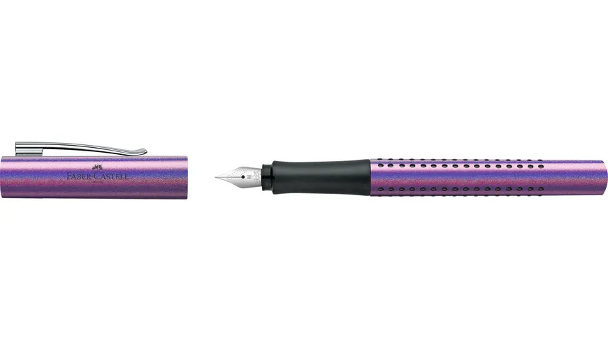 FABER-CASTELL Füller Grip Edition Glam M violet