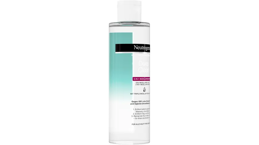 Neutrogena Deep Clean 3in1 Mizellenwasser 400 ml