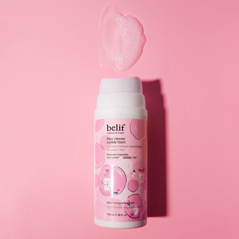 belif PORE CLEANER BUBBLE FOAM Masque Visage