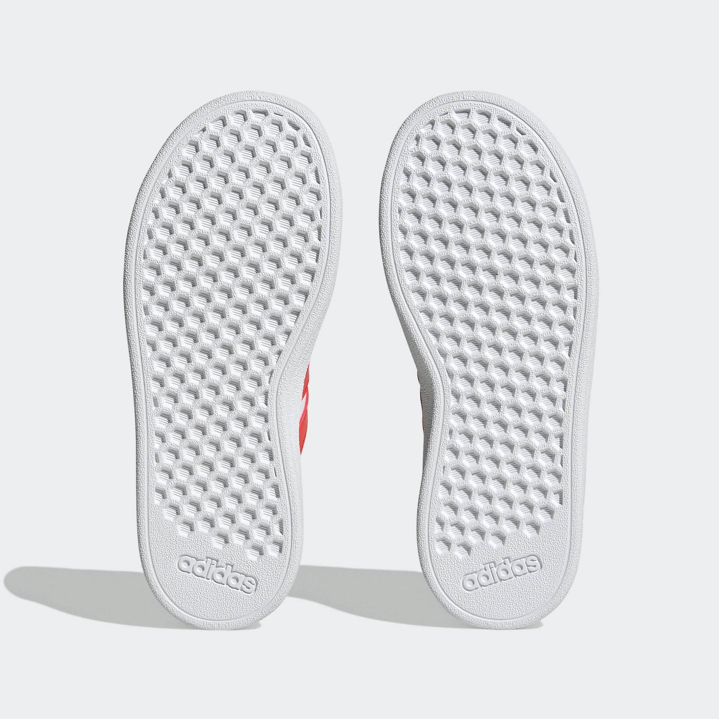 adidas Sportswear GRAND COURT COURT ELASTIC LACE AND TOP STRAP Sneaker Design auf den Spuren des adidas Superstar