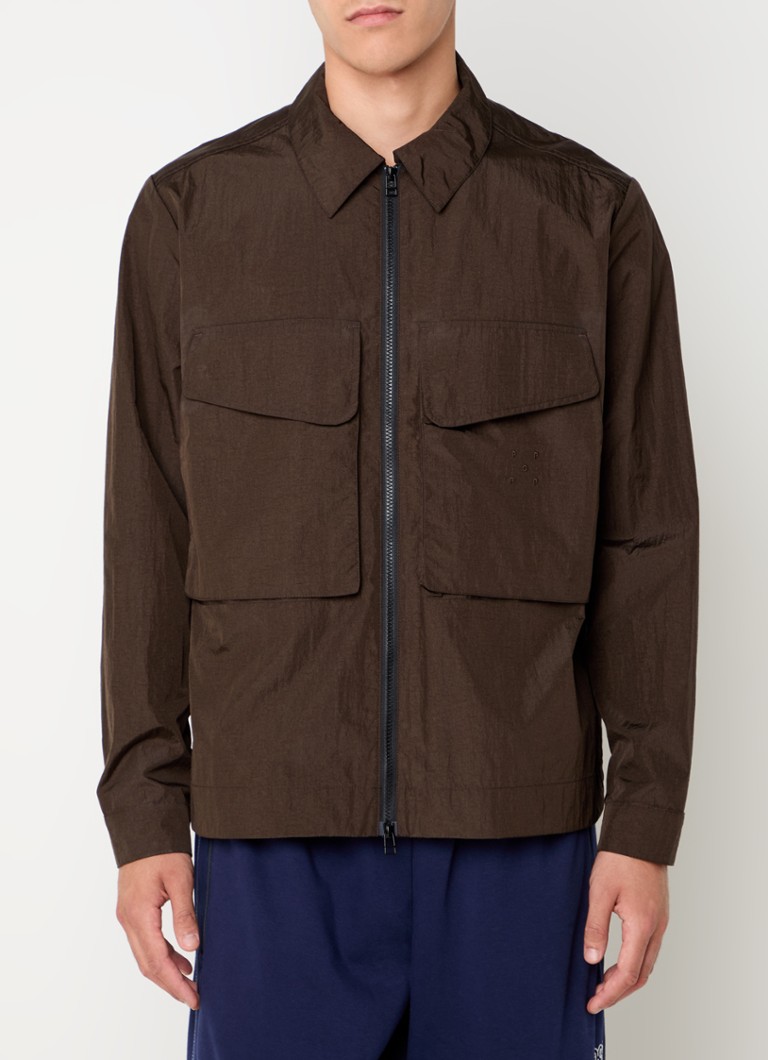 Pop Trading Company Boxer overshirt with chest pockets